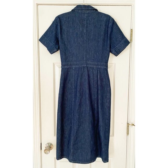 TRIARCHY DENIM THE TAILORED SHIRT DRESS - Picture 12 of 12